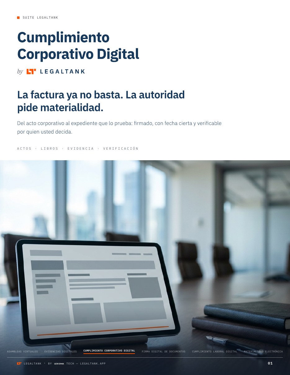 Portada — Cumplimiento Corporativo Digital